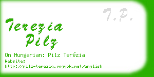 terezia pilz business card